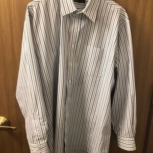 Men's Blue Striped Shirt